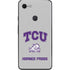 Texas Christian University Horned Frogs Logo Print Google Pixel 3 XL Skin